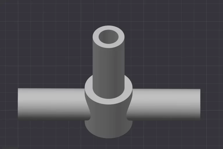 3D printed PEX connector for DIY hoop house in Colorado