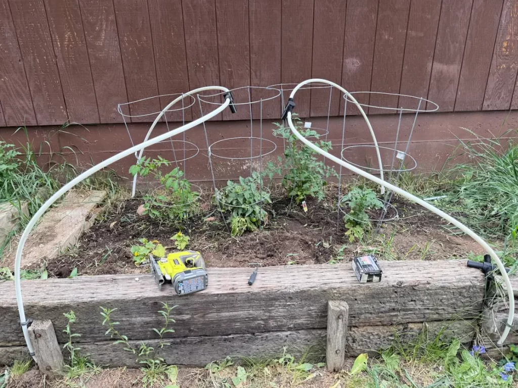 Failed PEX Hoop House DIY